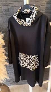 Curvy Hoodiekleid Serena 52/56