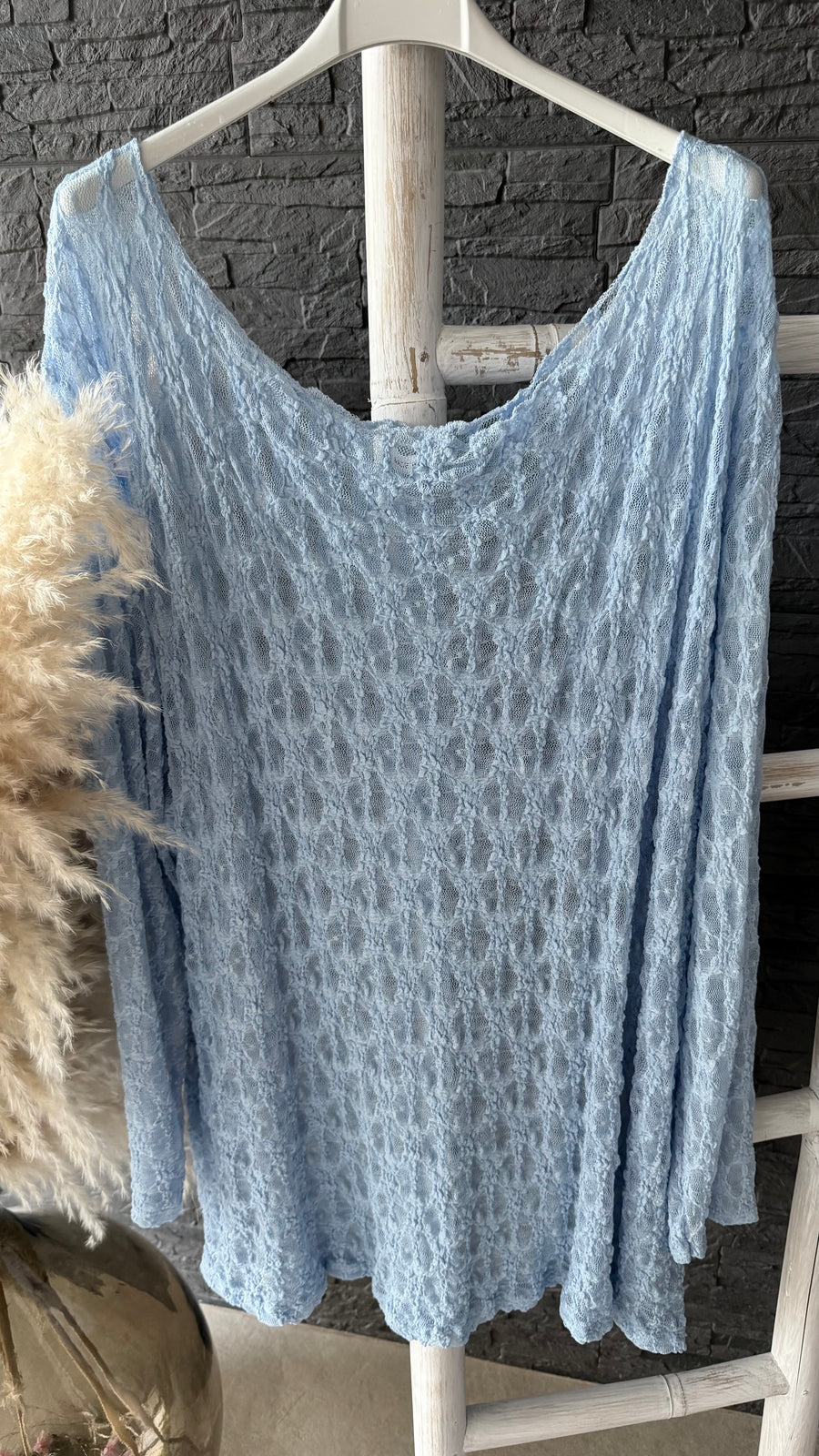 Curvy Spitzen Longsleeve Lucia 54/58