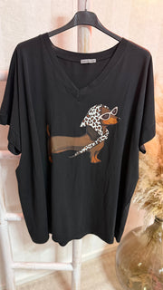 Shirt Lady Dackel (52/58)