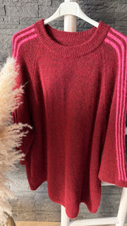Curvy Stripe-Strickpullover 48/54
