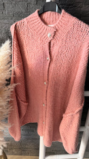 Curvy Oversize Strickjacke Alia