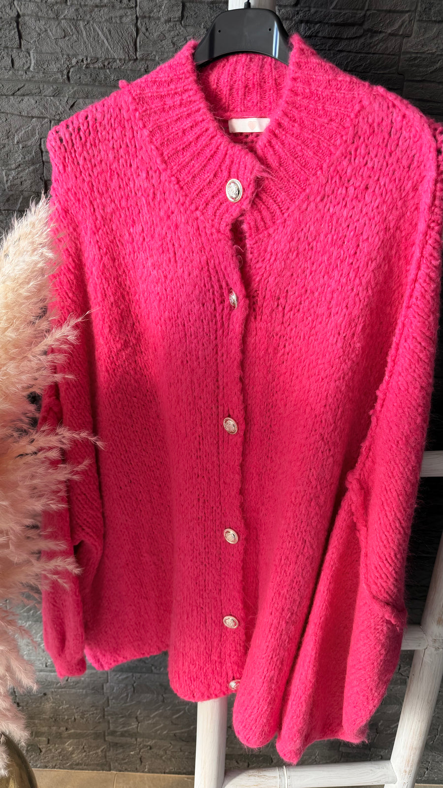 Curvy Oversize Strickjacke Alia