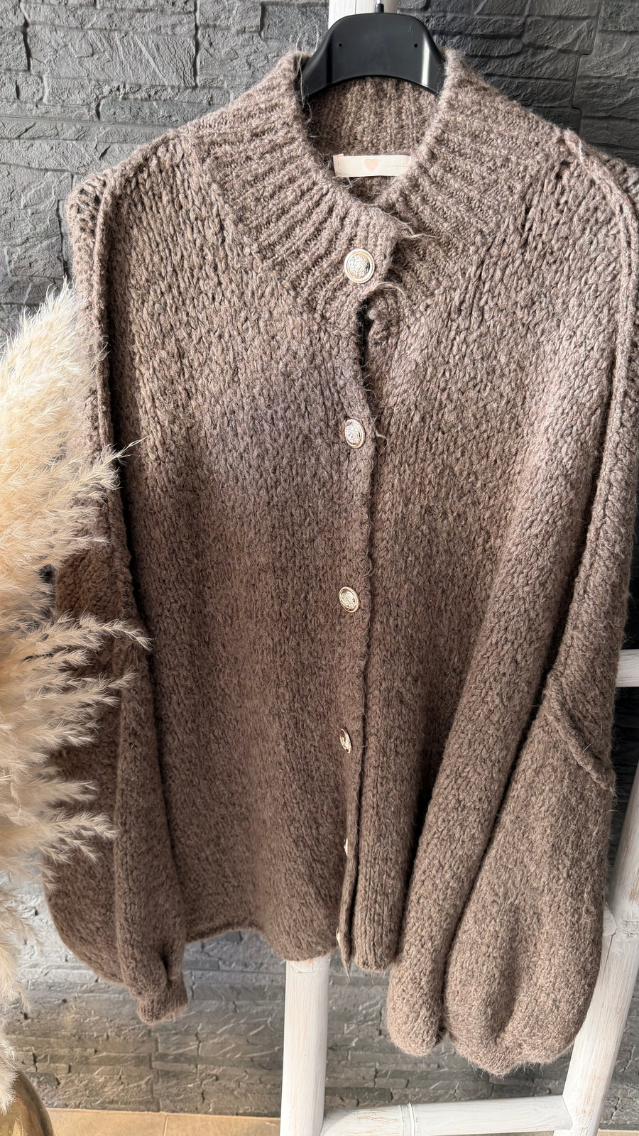 Curvy Oversize Strickjacke Alia