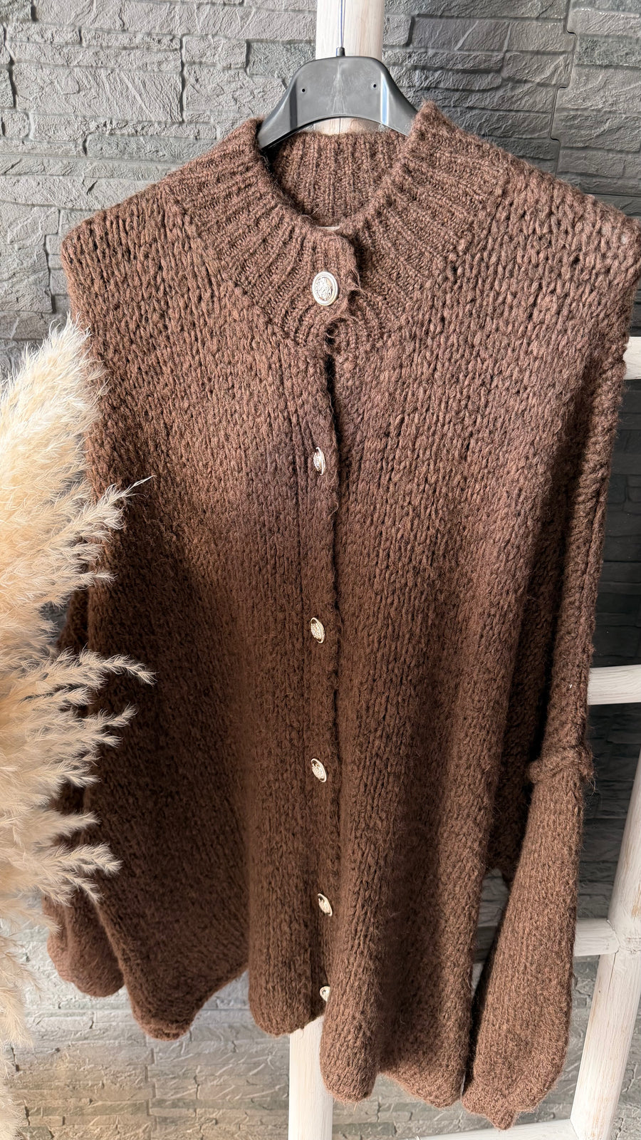 Curvy Oversize Strickjacke Alia