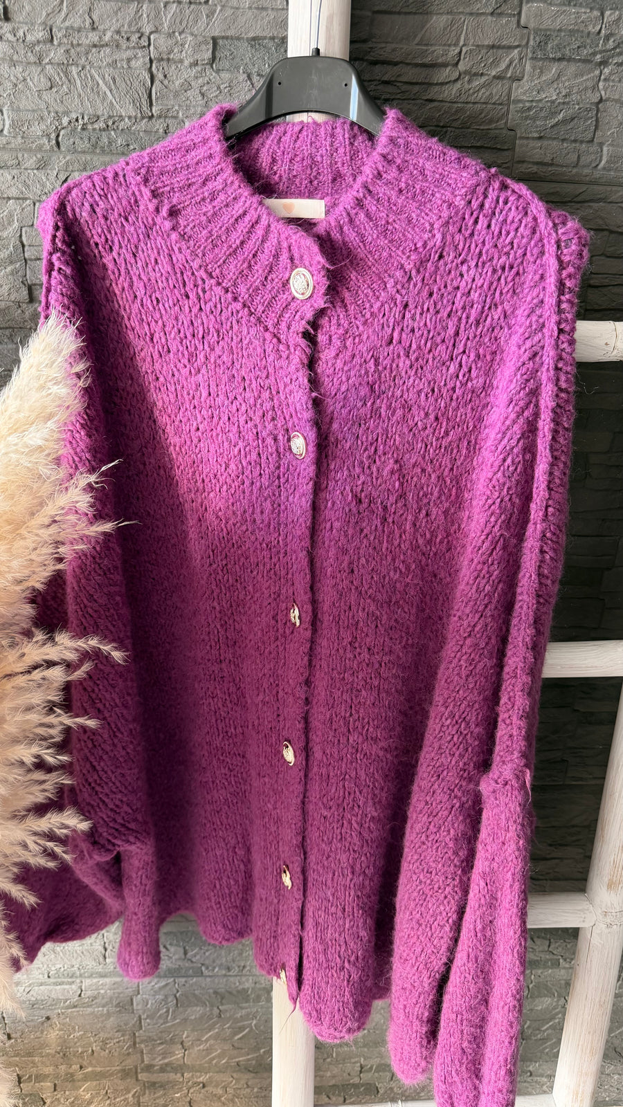 Curvy Oversize Strickjacke Alia