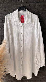 Curvy Musselin Bluse Mia 46/58