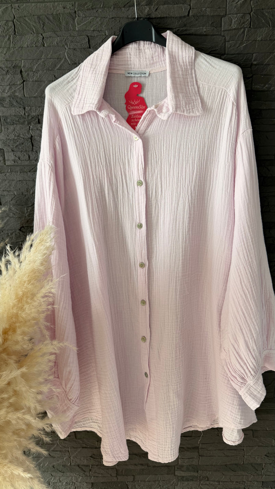 Curvy Musselin Bluse Mia 46/58
