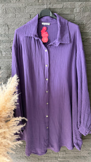 Curvy Musselin Bluse Mia 46/58