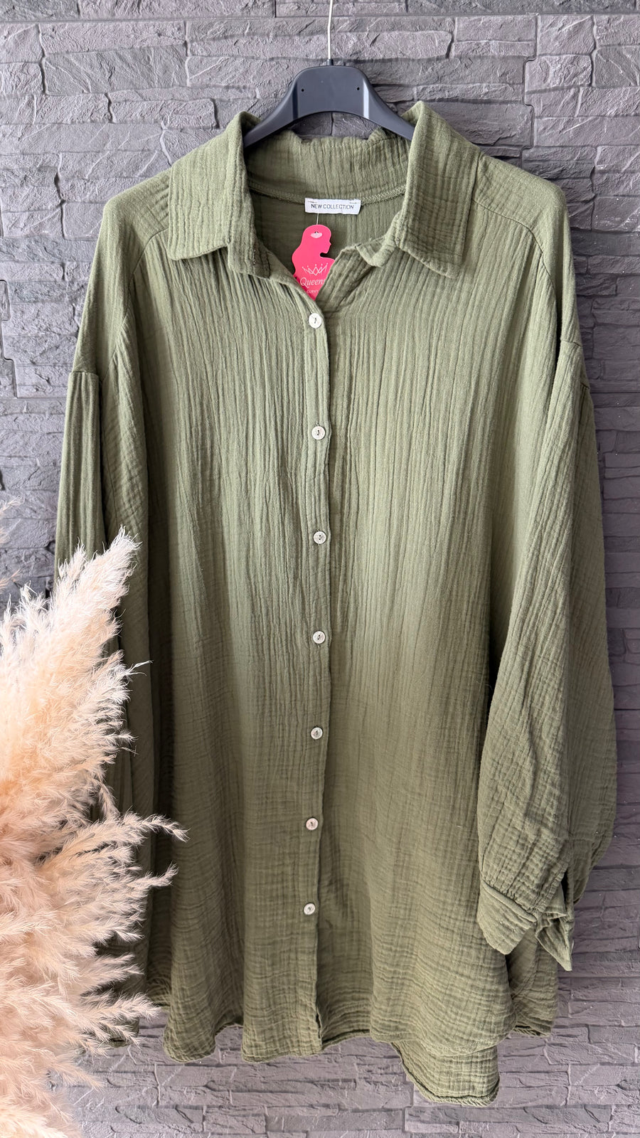 Curvy Musselin Bluse Mia 46/58