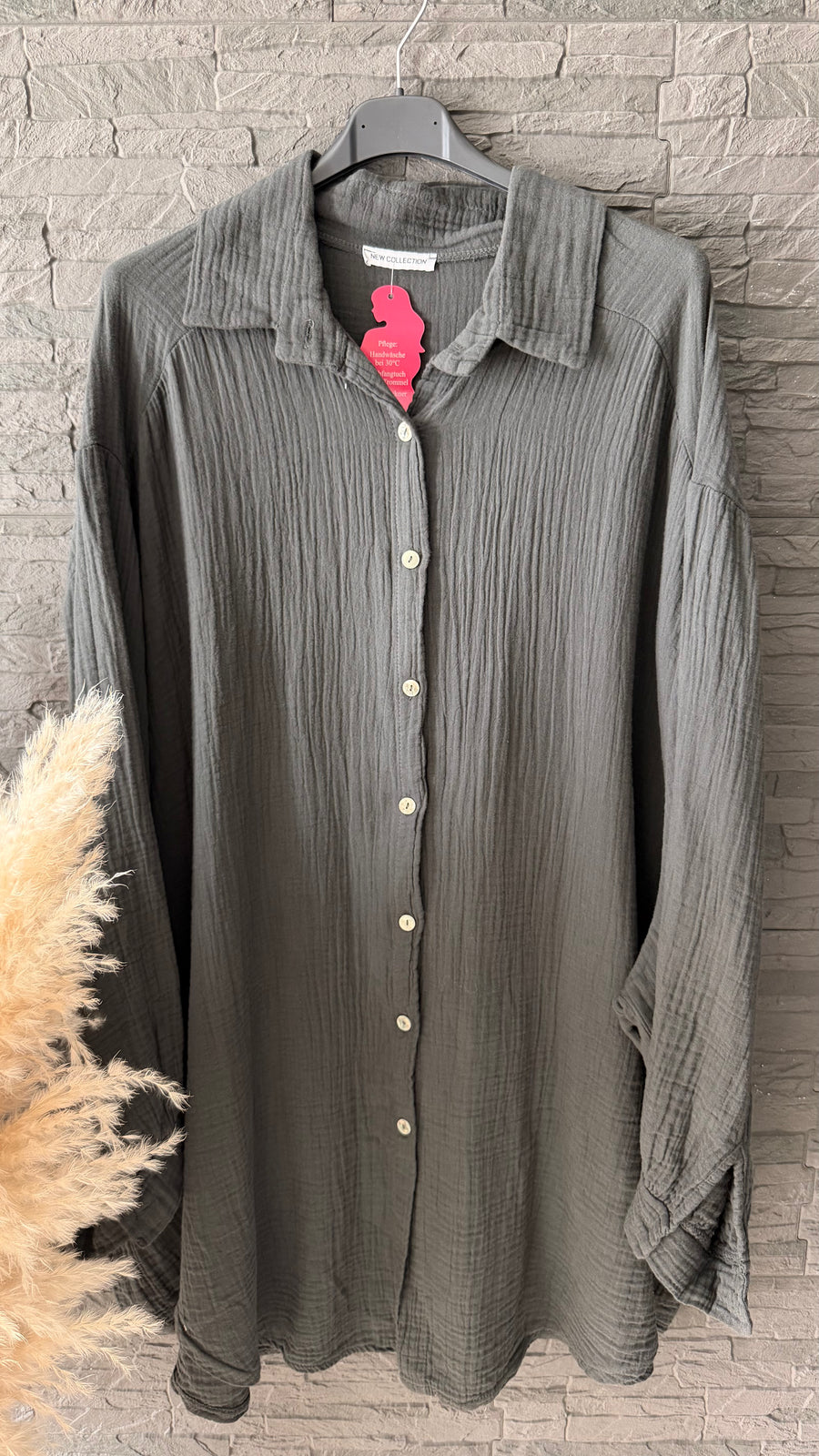 Curvy Musselin Bluse Mia 46/58