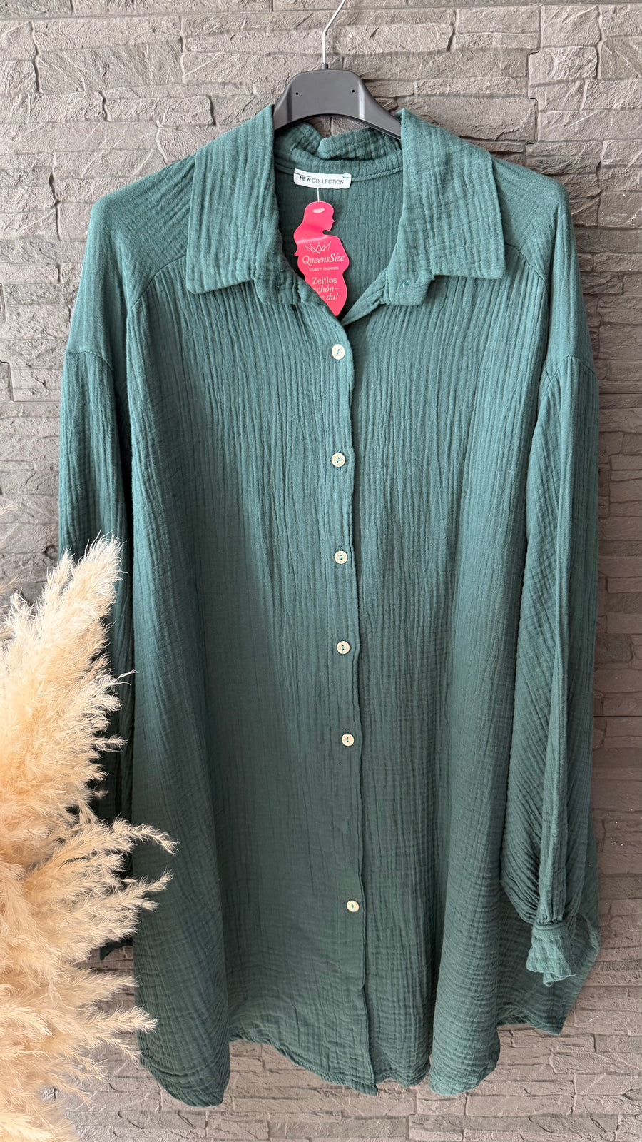 Curvy Musselin Bluse Mia 46/58