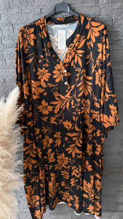 Curvy Midi-Kleid Nila 52/56