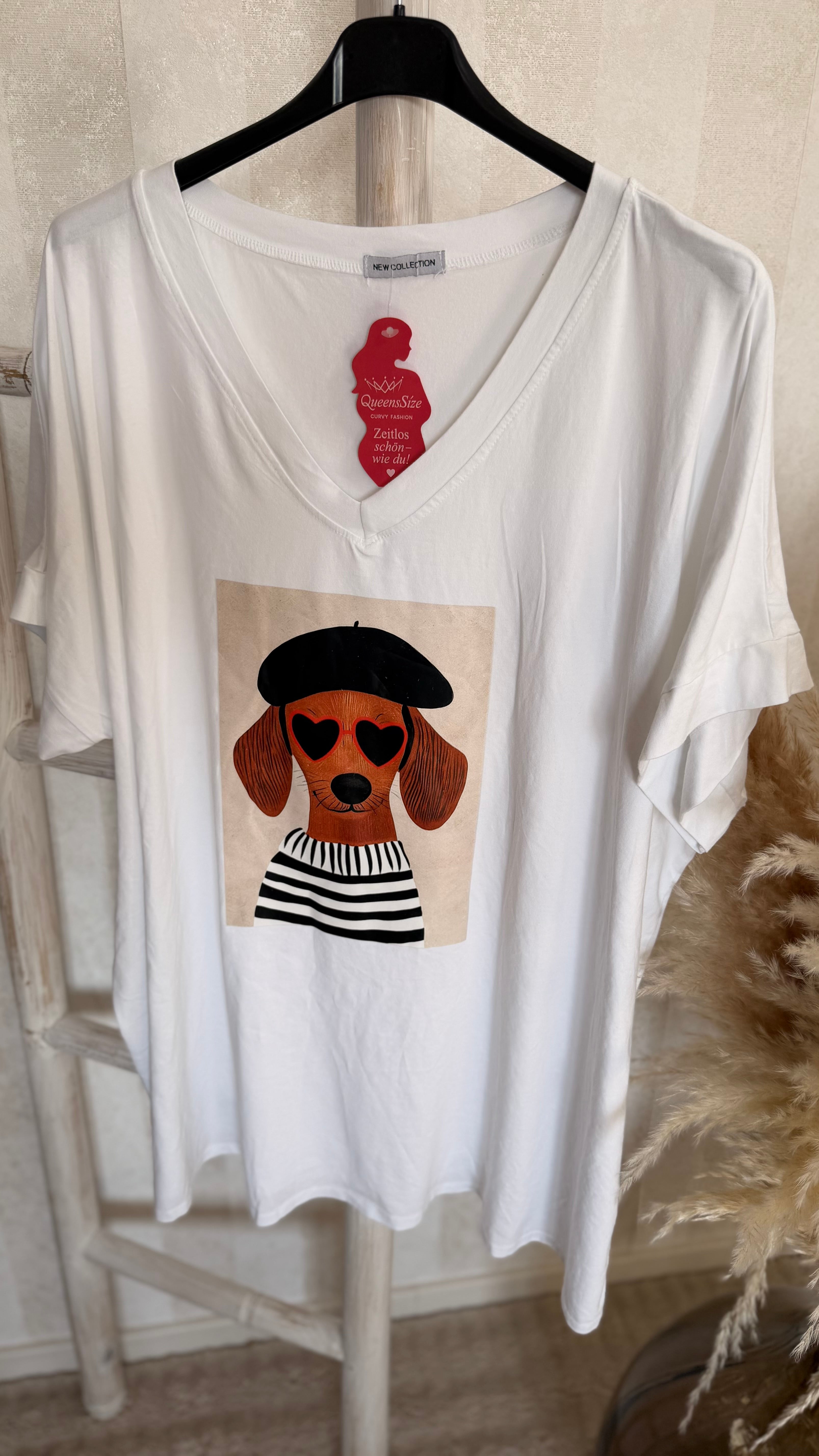 Curvy Shirt Chérie (52/58)