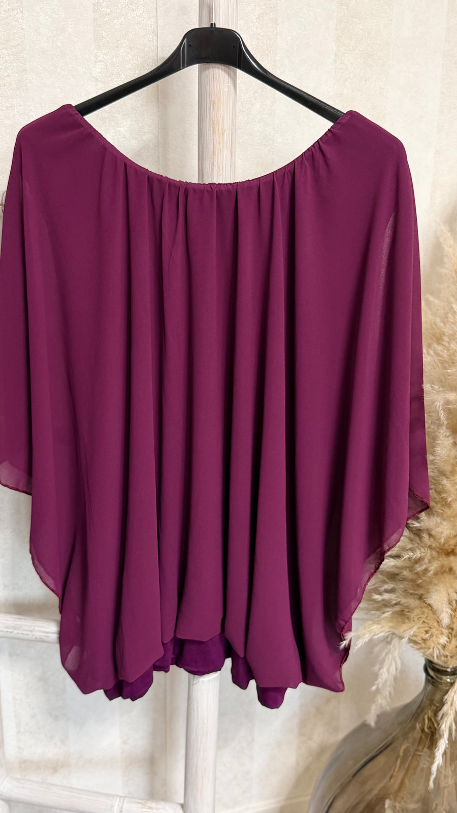 Curvy Flatterbluse Amy (52/56)