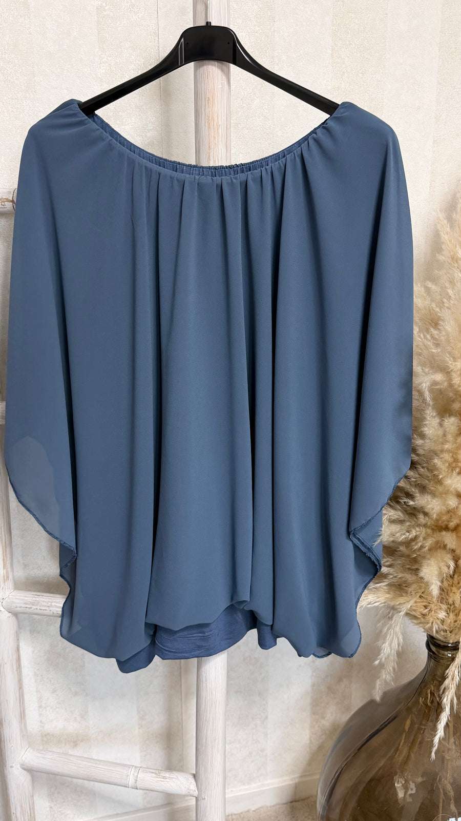 Curvy Flatterbluse Amy (52/56)