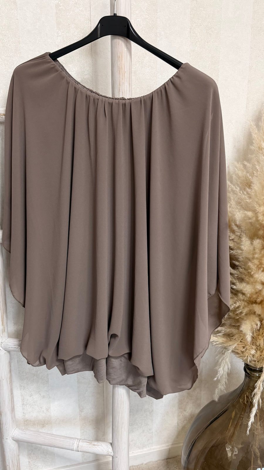 Curvy Flatterbluse Amy (52/56)