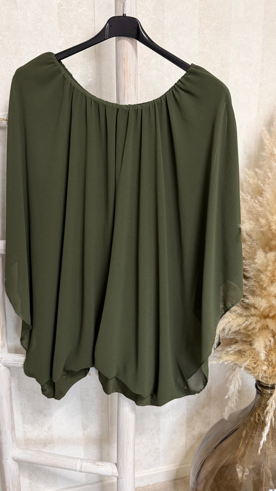 Curvy Flatterbluse Amy (52/56)