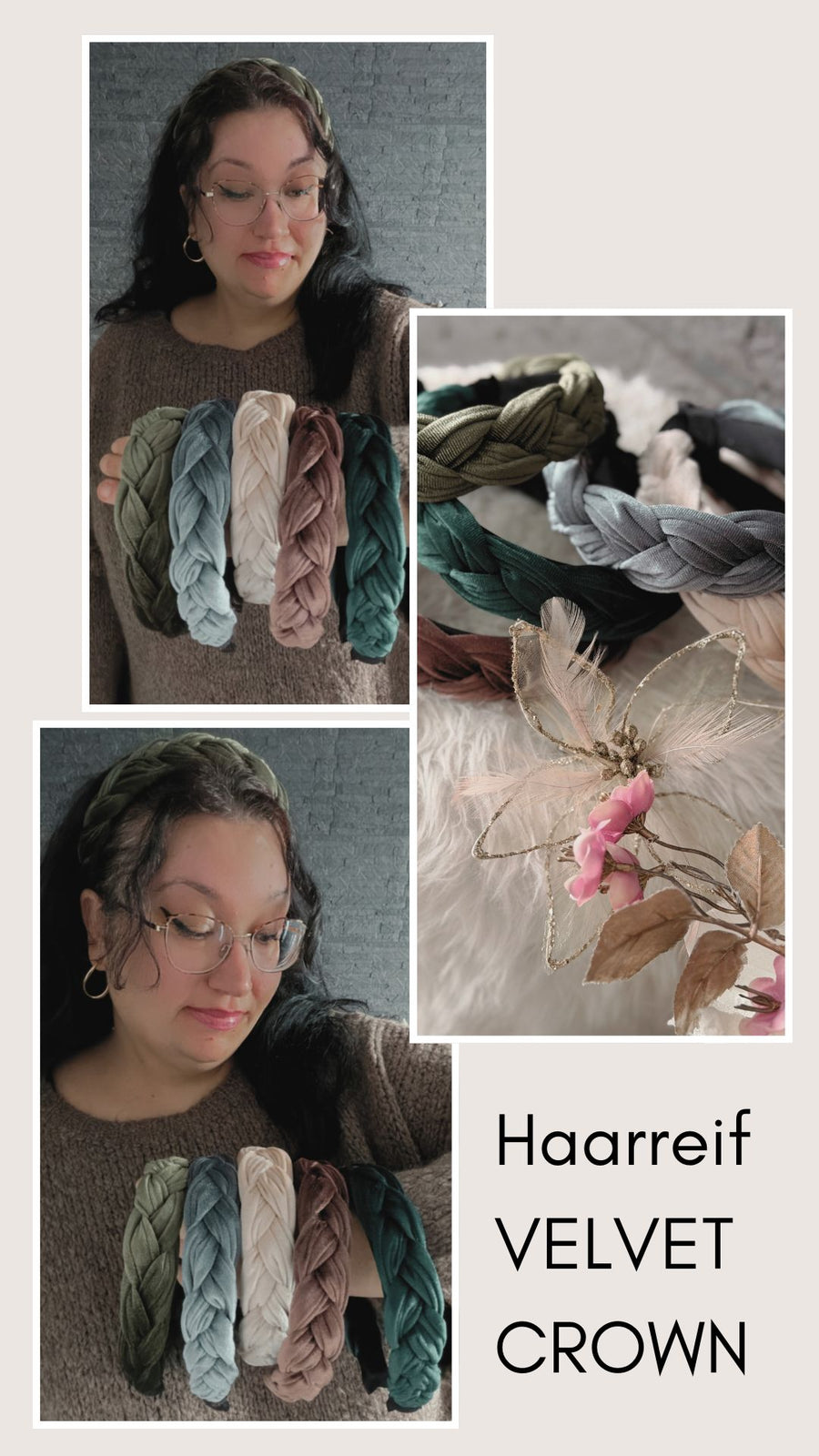 Haarreif Velvet Crown