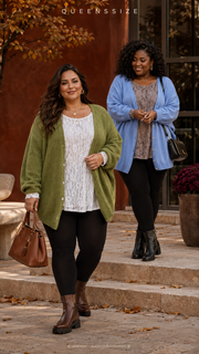 Curvy Strickjacke Marit 54/58