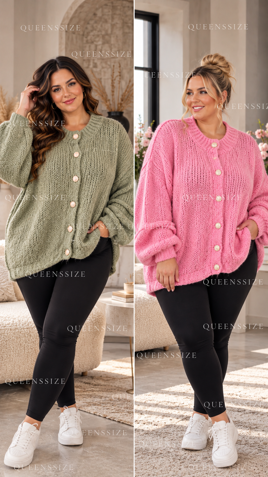 Oversized Strickjacke Marry