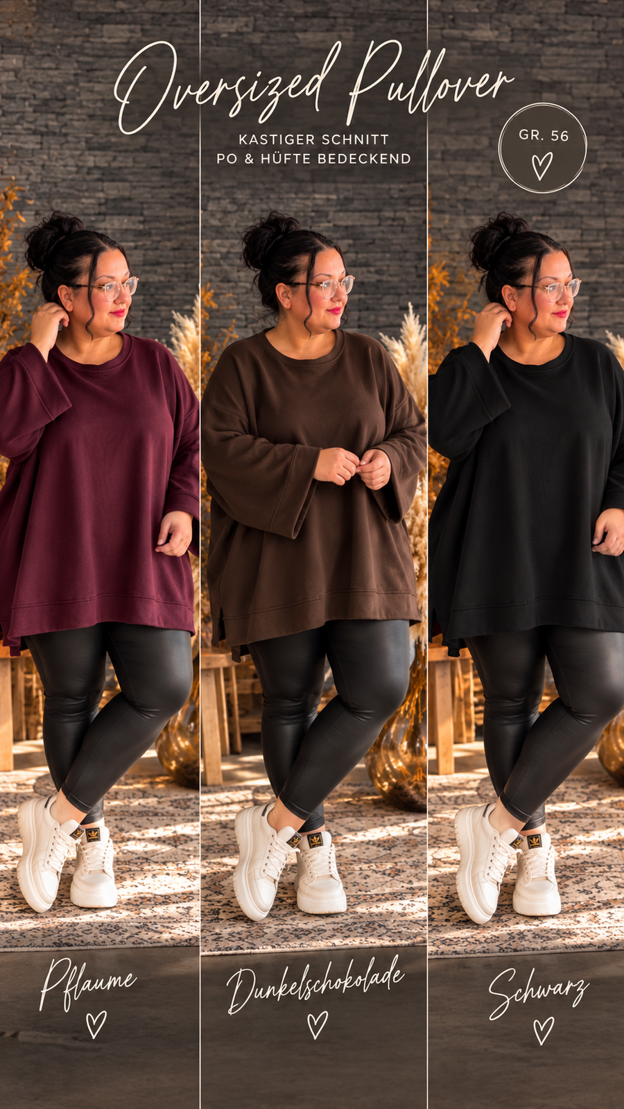 Curvy Sweatshirt Britta 54/58