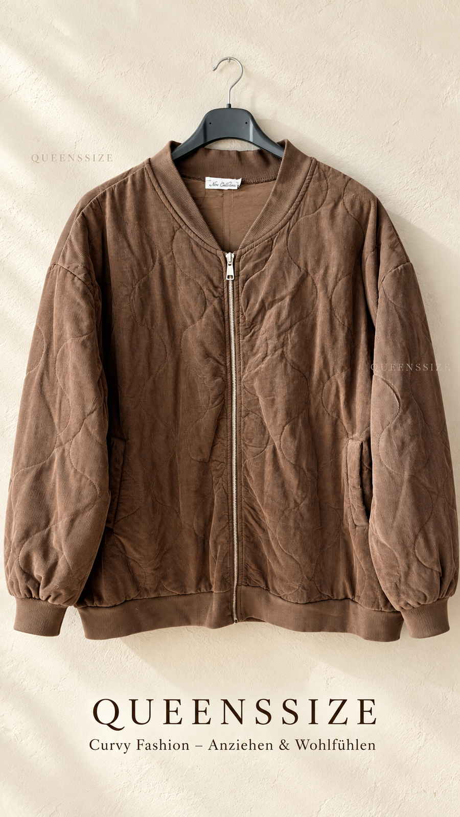 Curvy Steppjacke Fiora 52/56