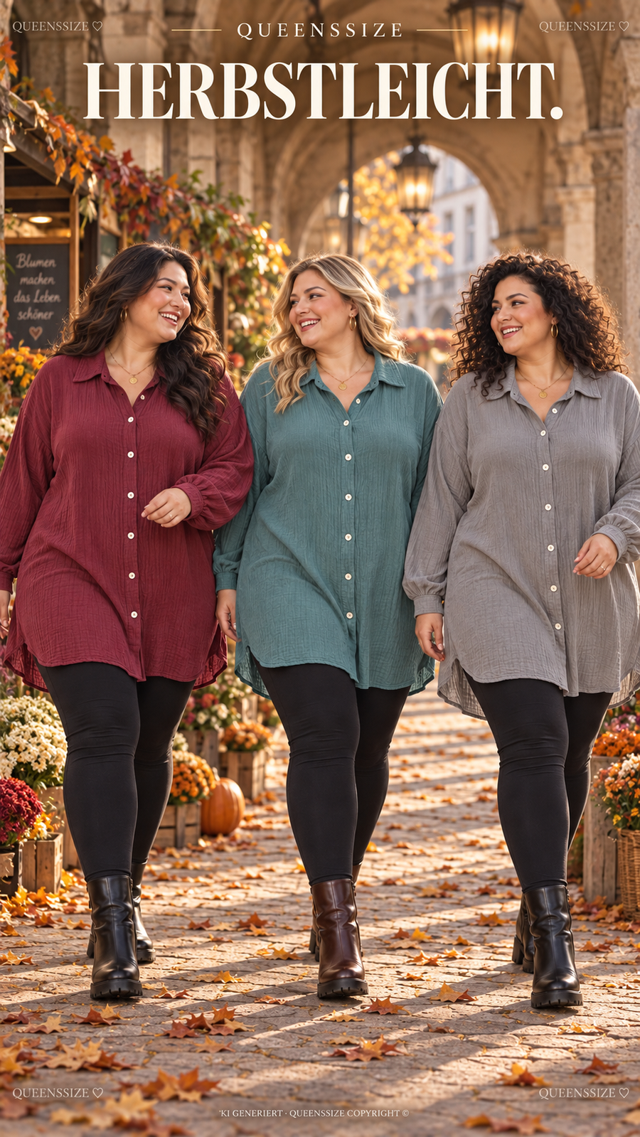 Curvy Musselin Bluse Mia 46/58