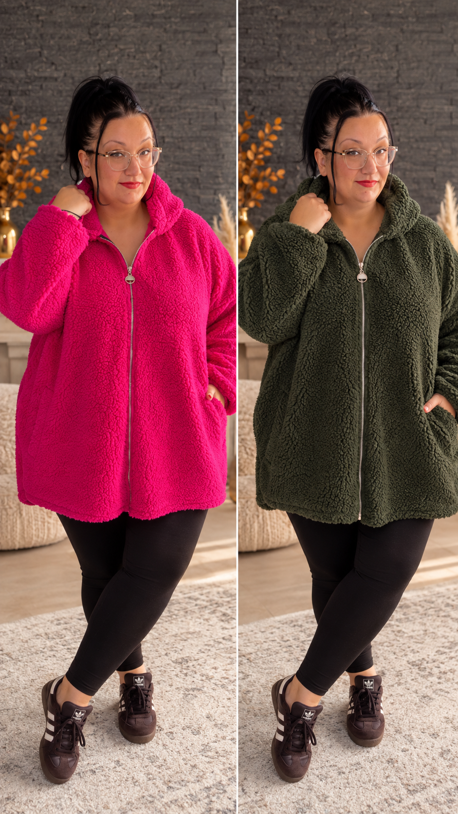 Teddyjacke SANJA 50/56