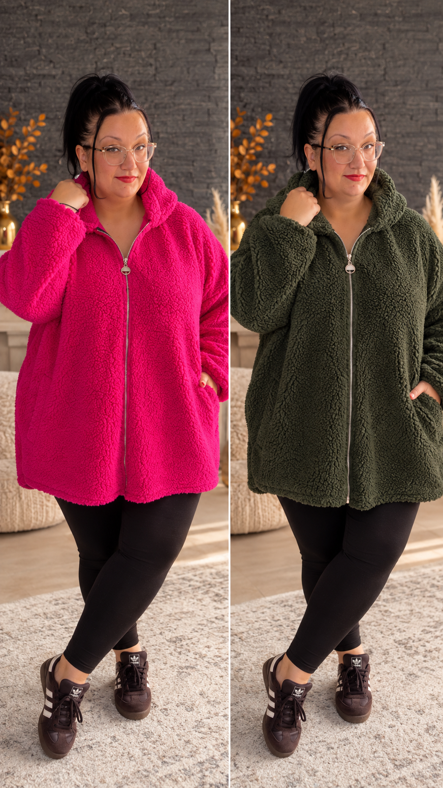 Teddyjacke SANJA 50/56