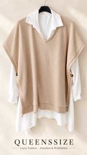 MIRELLE – 2-in-1 Pullunder-Blusenlook 54/58