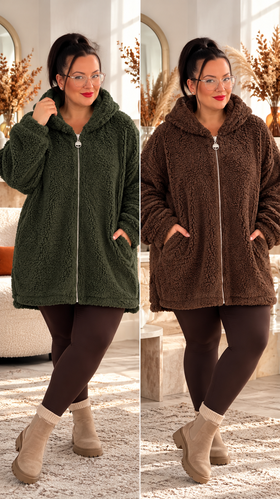 Teddyjacke SANJA 50/56