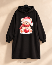Teddy Sweatkleid 52/56