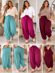 Curvy Musselin Balloon Hosen 48/56