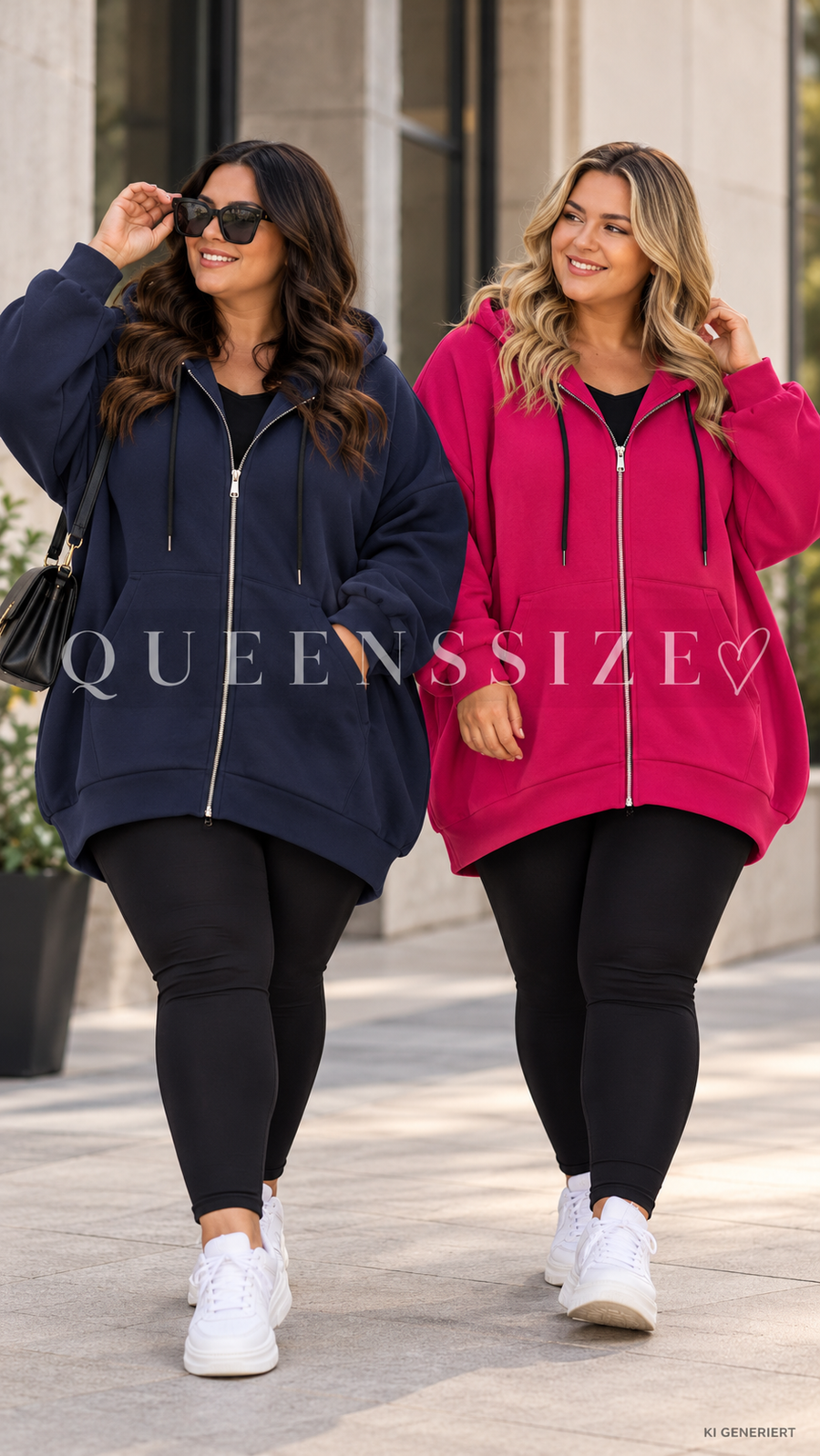 MILENA –Sweatjacke 52/58