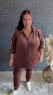 Curvy Samt Set 48/56