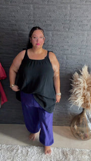 Curvy Musselinhose UNI 48/56