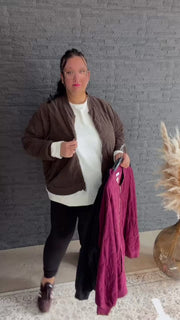 Curvy Steppjacke Fiora 52/56