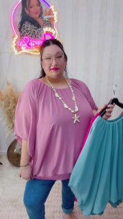 Curvy Flatterbluse Amy (52/56)