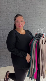 Curvy Ripp-Longsleeve Ylvie 48/56