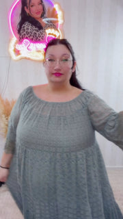 Curvy BoHo Kleid Estella