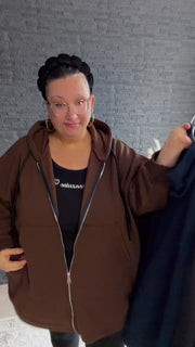 MILENA –Sweatjacke 52/58