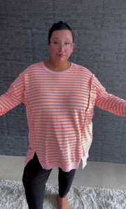 Sweatshirt Soft Stripes (52/58)