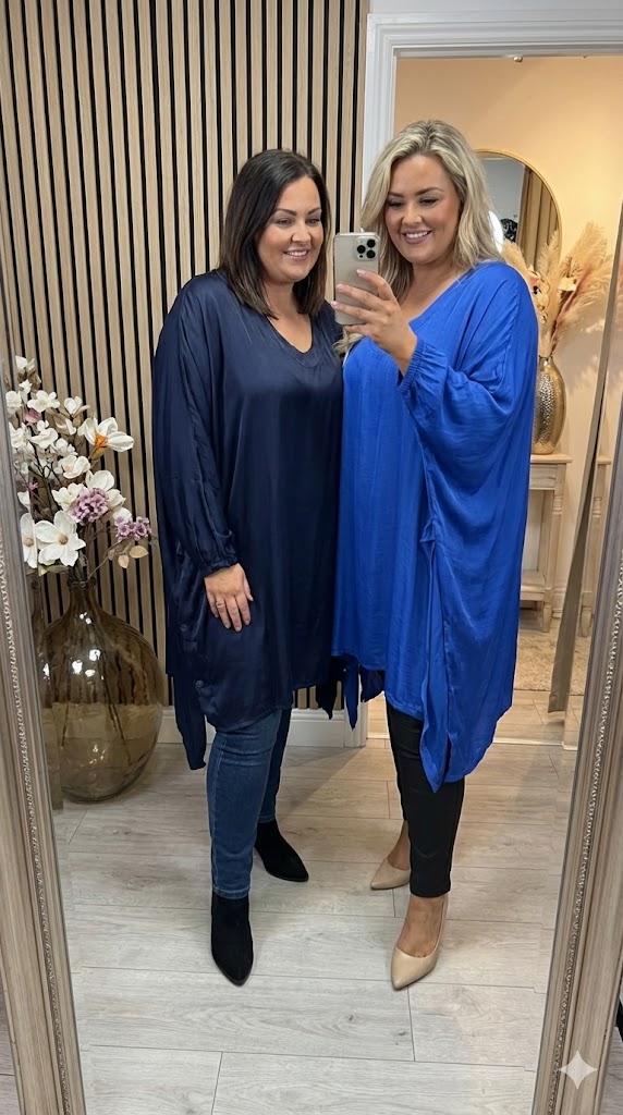 Satin-Tunika Glamour Swing (54/58)